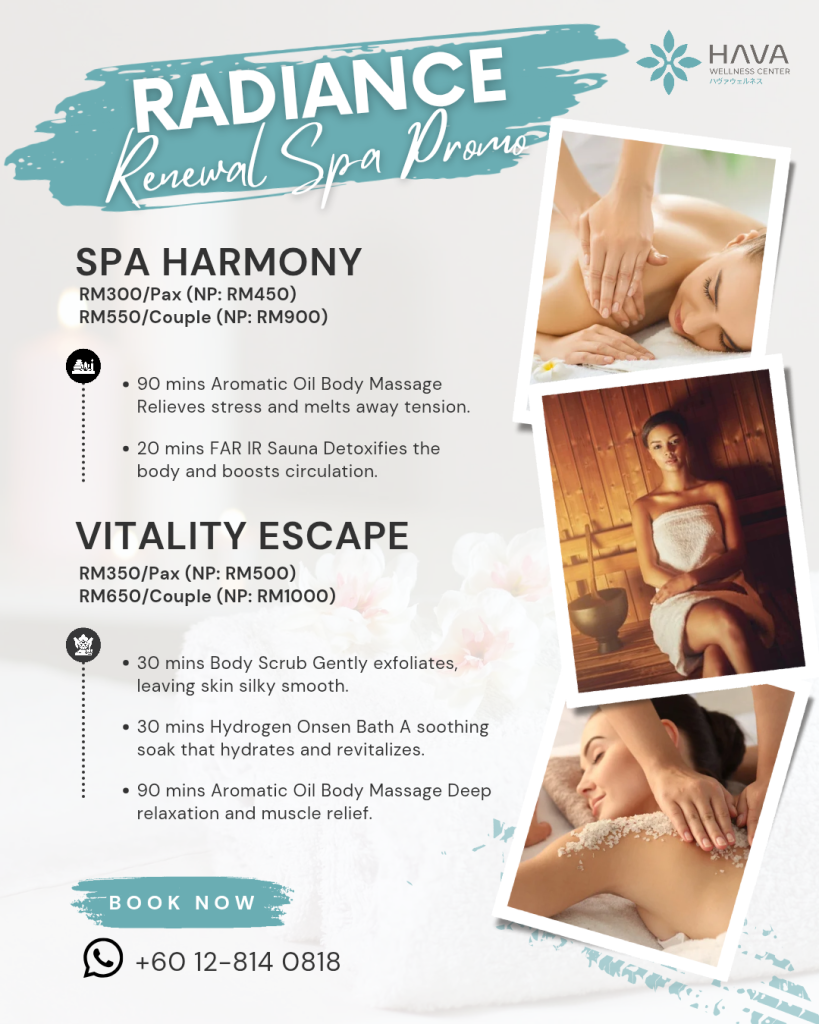 Radiance Renewal Spa Promo
